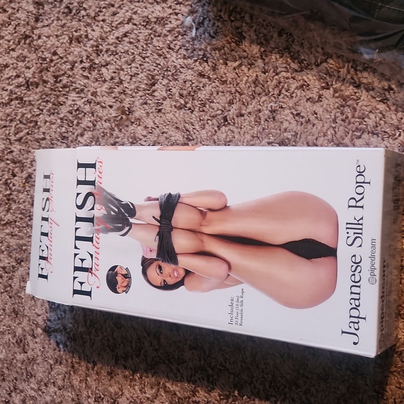 Fetish Fantasy Series Black Japanese Silk Rope - Picture 1 of 4